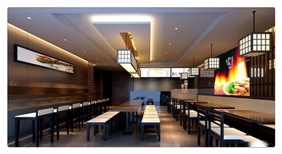 面馆装修有哪些设计要点？赏析5款中式面馆装修图片