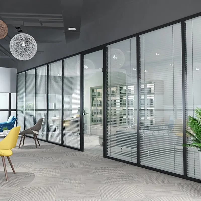 办公室隔断不同材质会有什么效果？
