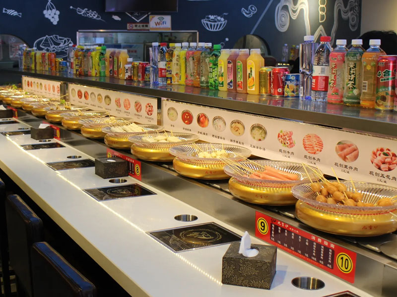 人均不到20元的旋转小火锅，装修应该怎么做?